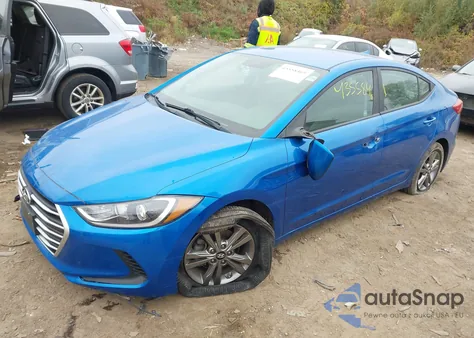 2017 Hyundai Elantra Se z USA, uszkodzony, nr VIN 5NPD84LFXHH174450